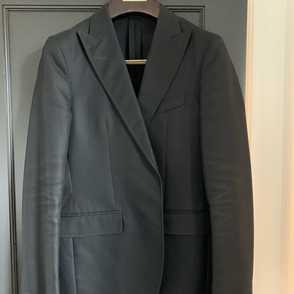 Jil Sander black jacket 今年の新作から定番まで! JIL jacket black SANDER テーラードジャケット
